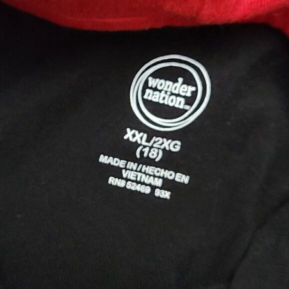 Neon Tiger Long Sleeve Hooded Shirt Kid's Size XXL (18) - Picture 3 of 7